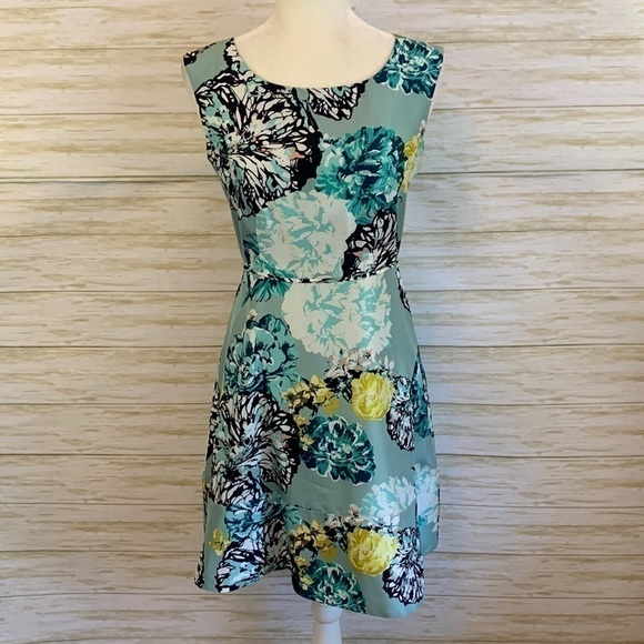 J. Crew Silk Floral Party Dress - Picture 1 of 8